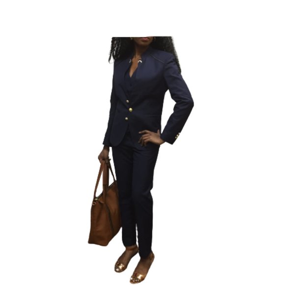 Ladies Blue Size M Business Suit - Picture 13 of 13